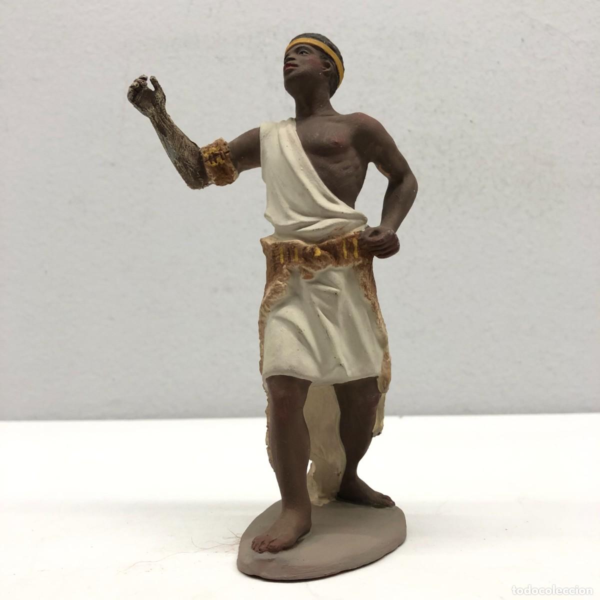 Figuras de Bel&eacute;n: FIGURA DE BEL&Eacute;N - PESSEBRE - HERMANOS CASTELLS BARCELONA - TERRACOTA - SACERDOTE SEM - 17 CM / 411