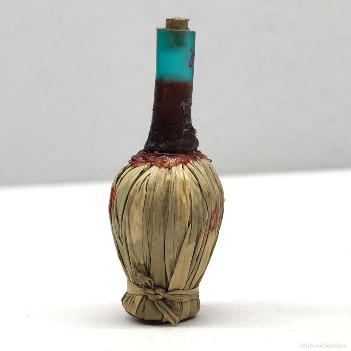 Figuras de Bel&eacute;n: FIGURA DE BEL&Eacute;N - PESSEBRE - HERMANOS CASTELLS BARCELONA - BOTELLA VINO - 6 CM / 416