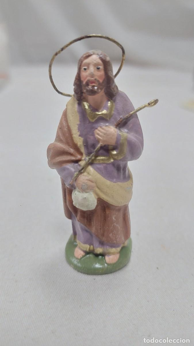 Figuras de Bel&eacute;n: Figura de portal de Belen terracota San Jos&eacute;