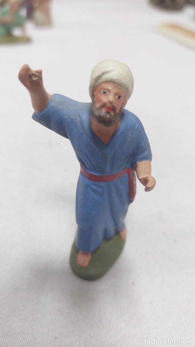 Statuine di Presepe: Figura de portal de Belen terracota pastor