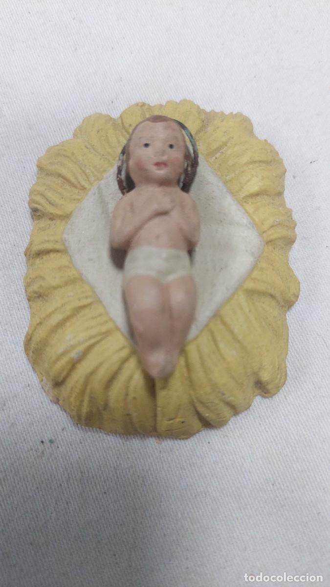 Figuras de Bel&eacute;n: Figura de portal de Belen terracota ni&ntilde;o Jesus