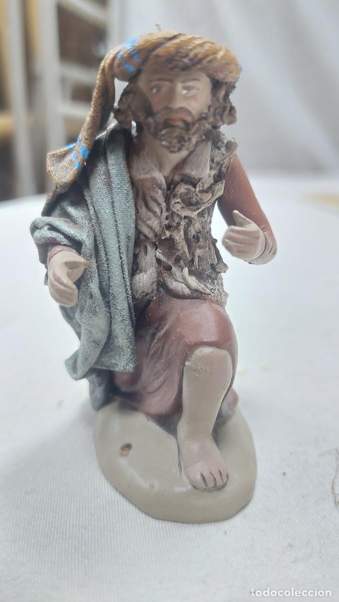 Figuras de Bel&eacute;n: Figura de portal de Belen terracota Pastor decorarte