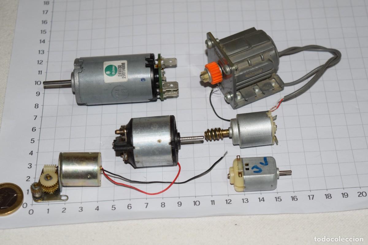 Figuras de Bel&eacute;n: Lote motores el&eacute;ctricos - Diferentes tipos, para movimientos dioramas, belenes, otros - &iexcl;Mira fotos!