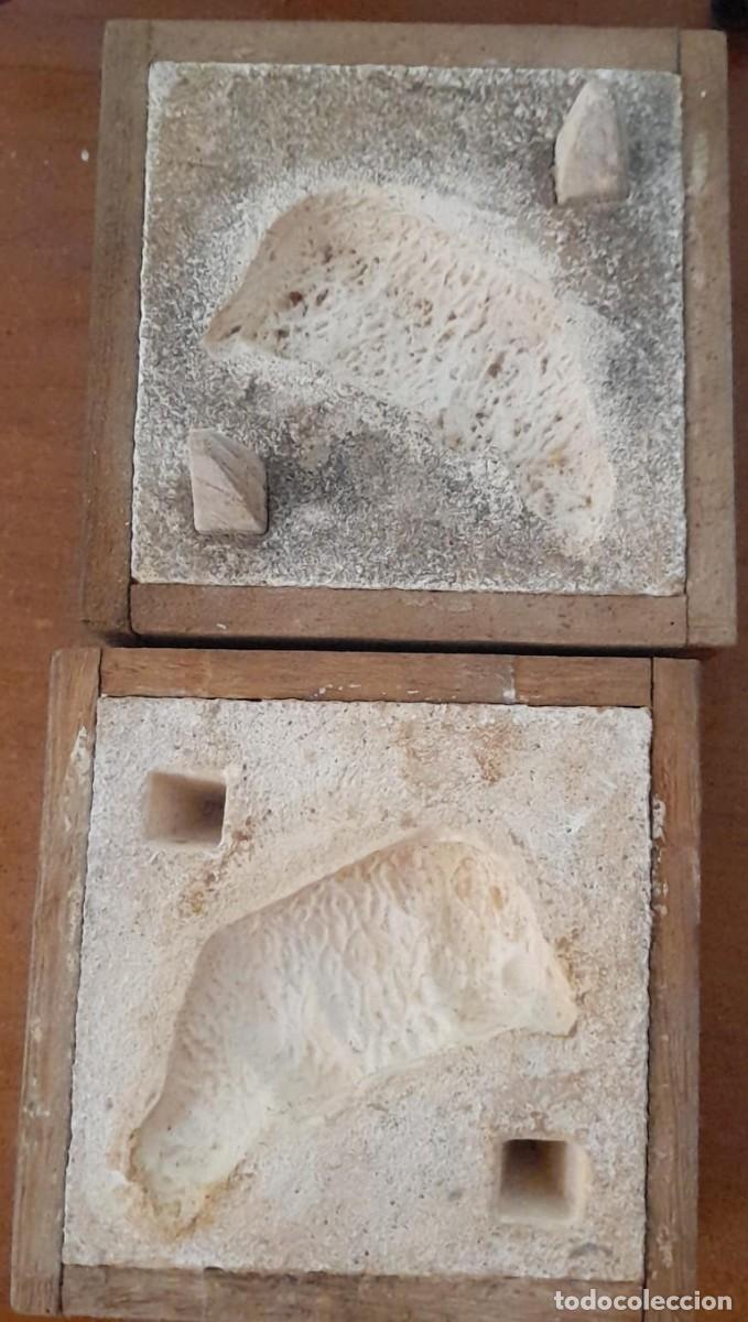 Figuras de Bel&eacute;n: MOLDE DE YESO DE FIGURA DE BEL&Eacute;N, NACIMIENTO O PESEBRE: CARNERO 1
