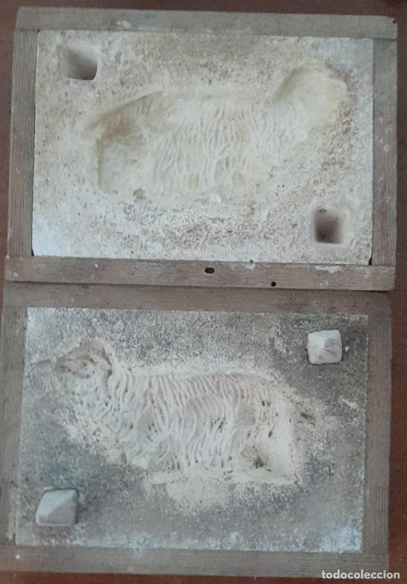 Figuras de Bel&eacute;n: MOLDE DE YESO DE FIGURA DE BEL&Eacute;N, NACIMIENTO O PESEBRE: CARNERO 2
