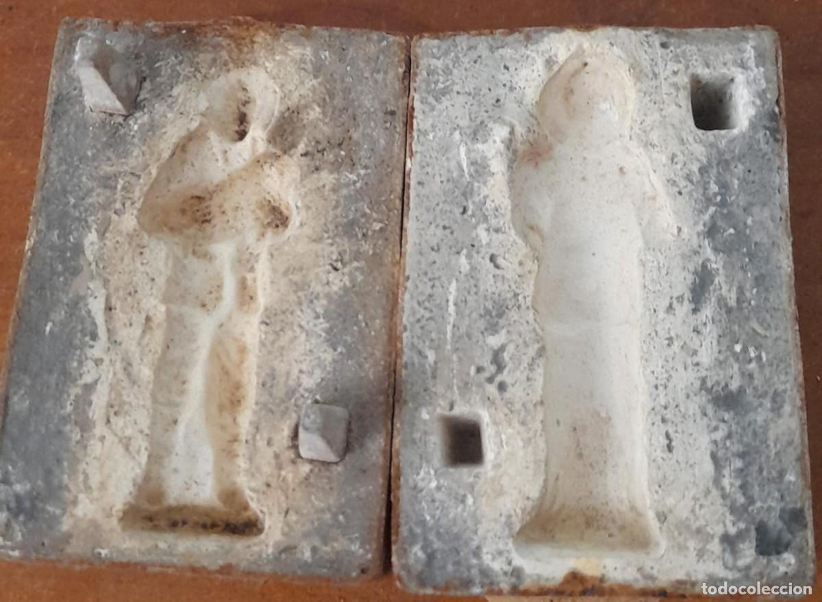 Figuras de Bel&eacute;n: MOLDE DE YESO DE FIGURA DE BEL&Eacute;N, NACIMIENTO O PESEBRE: PASTOR CON OVEJA 5