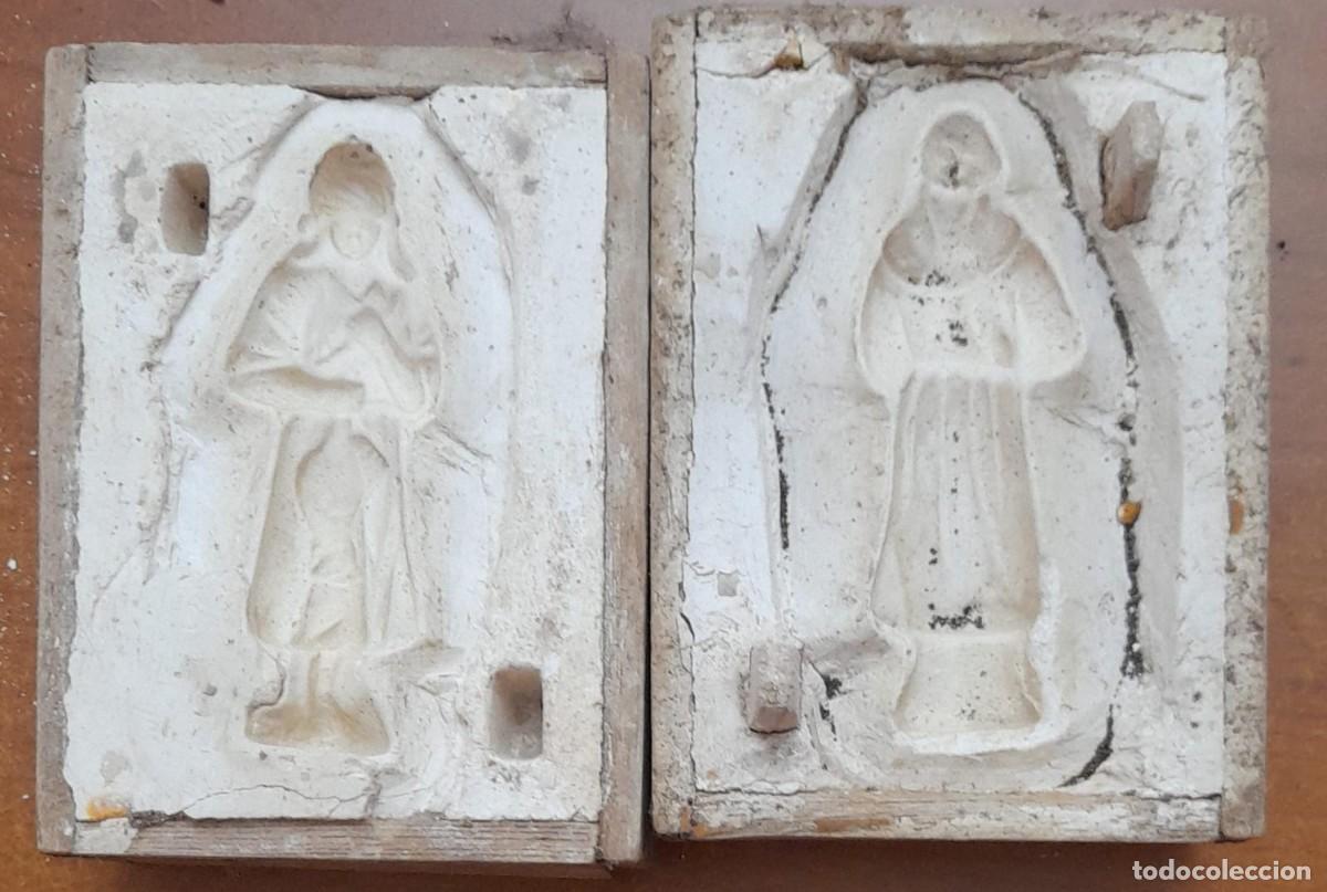 Figuras de Bel&eacute;n: MOLDE DE YESO DE FIGURA DE BEL&Eacute;N, NACIMIENTO O PESEBRE: PASTORA 1