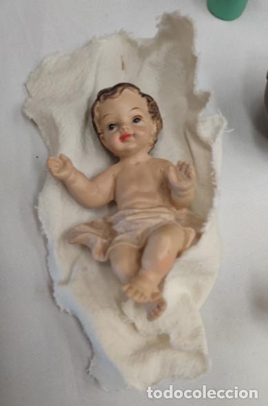 Figuras de Bel&eacute;n: LOTE DE 6 FIGURAS DE BELEN - Foto 2