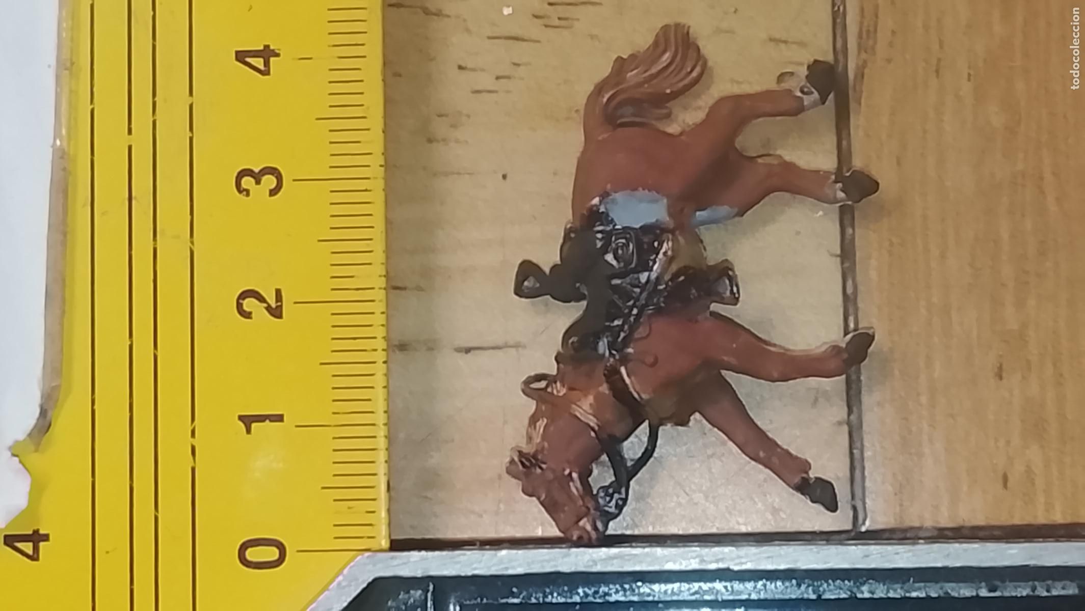 Figuras de Pres&eacute;pios: PVC PLASTICO DURO FIGURA PARA PORTAL DE BELEN NACIMIENTO indios y vaquero WESTERN CABALLO
