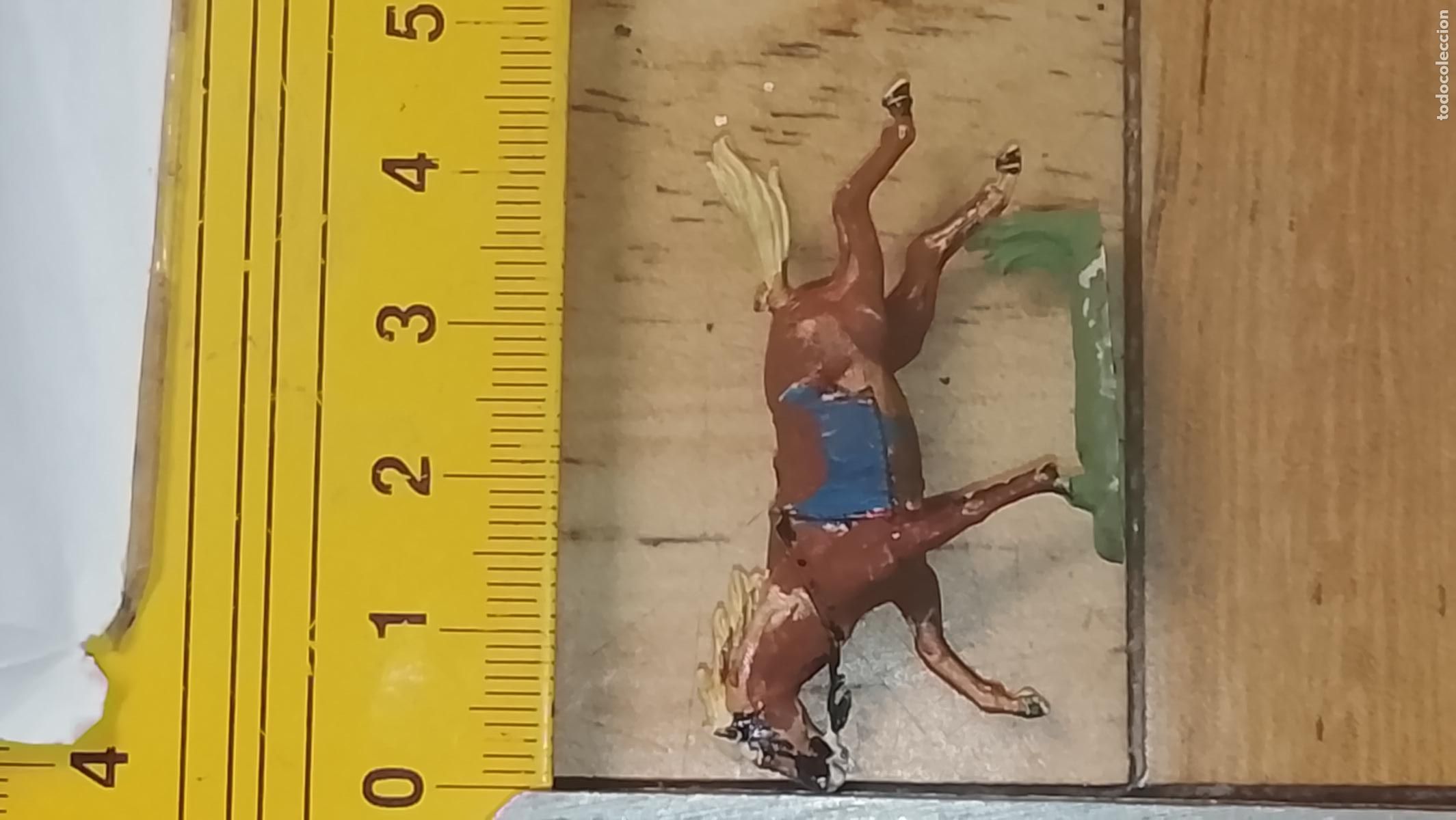 Figuras de Bel&eacute;n: PVC PLASTICO DURO FIGURA PARA PORTAL DE BELEN NACIMIENTO indios y vaquero WESTERN CABALLO