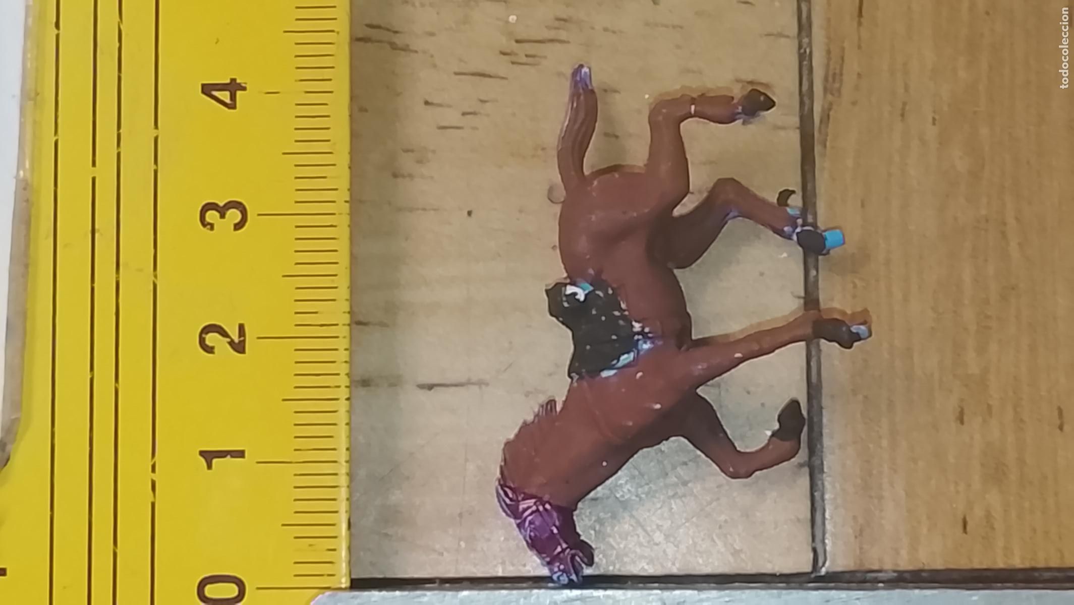 Figuras de Bel&eacute;n: PVC PLASTICO DURO FIGURA PARA PORTAL DE BELEN NACIMIENTO indios y vaquero WESTERN CABALLO