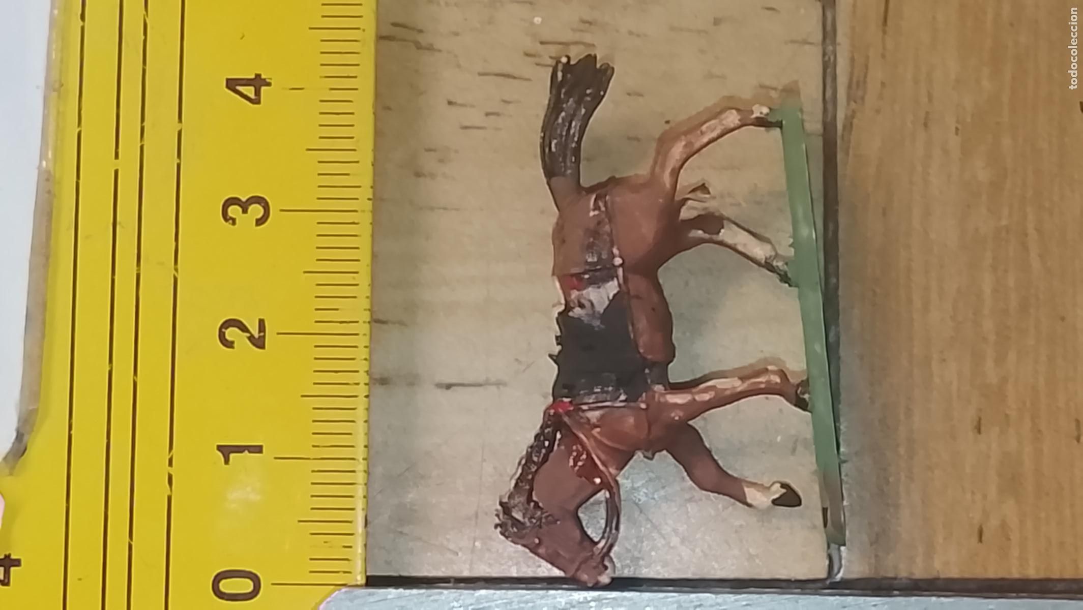 Figuras de Bel&eacute;n: PVC PLASTICO DURO FIGURA PARA PORTAL DE BELEN NACIMIENTO indios y vaquero WESTERN CABALLO