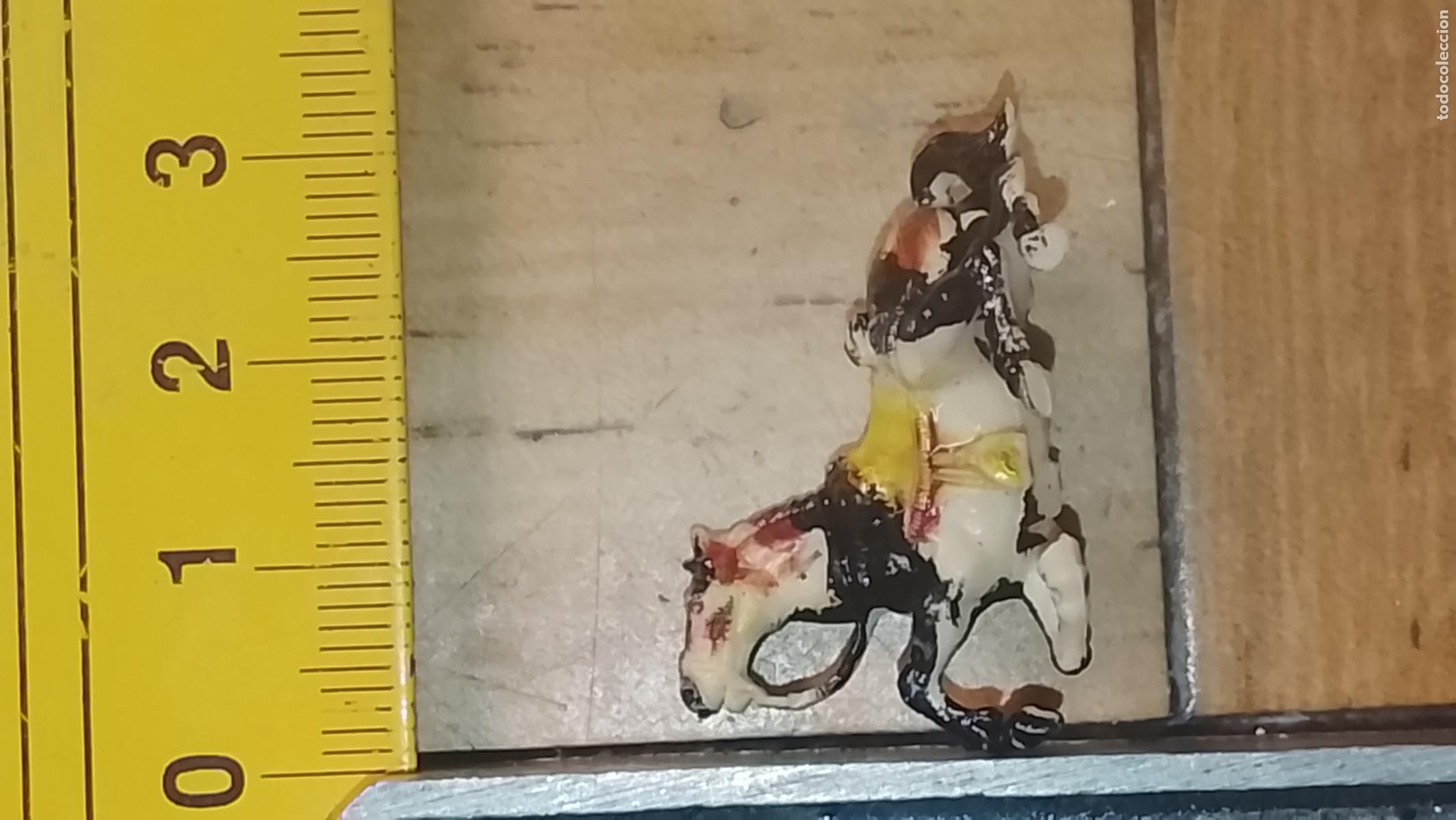 Figuras de Bel&eacute;n: PVC PLASTICO DURO FIGURA PARA PORTAL DE BELEN NACIMIENTO indios y vaquero WESTERN CABALLO