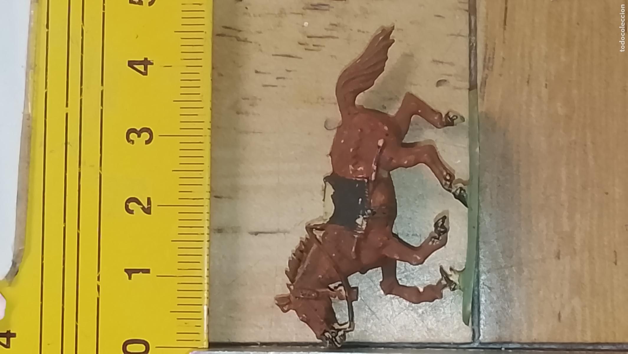 Figuras de Bel&eacute;n: PVC PLASTICO DURO FIGURA PARA PORTAL DE BELEN NACIMIENTO indios y vaquero WESTERN CABALLO