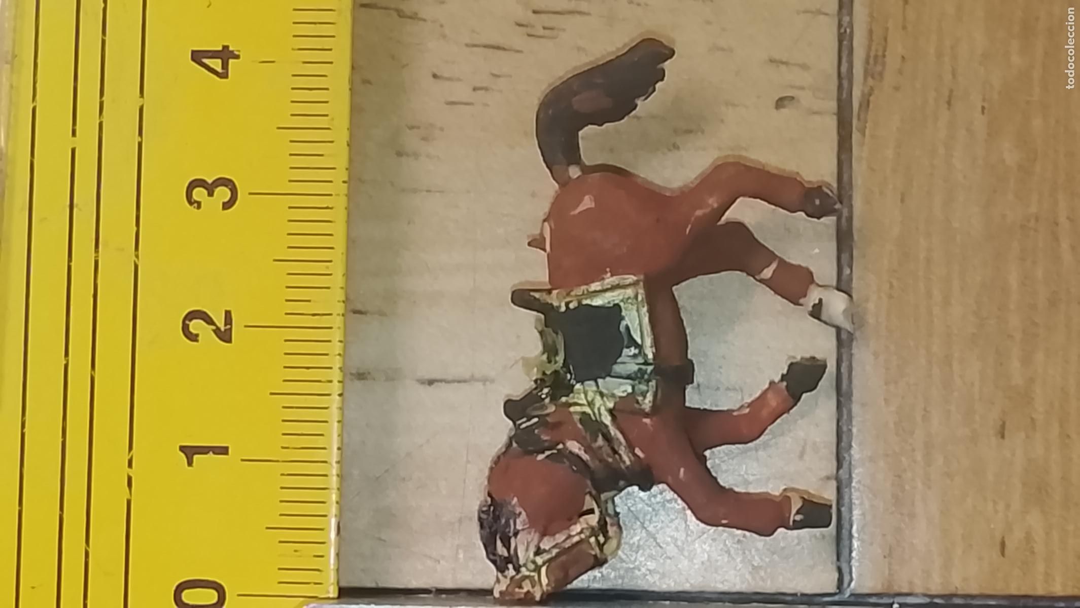 Figuras de Bel&eacute;n: PVC PLASTICO DURO FIGURA PARA PORTAL DE BELEN NACIMIENTO indios y vaquero WESTERN CABALLO