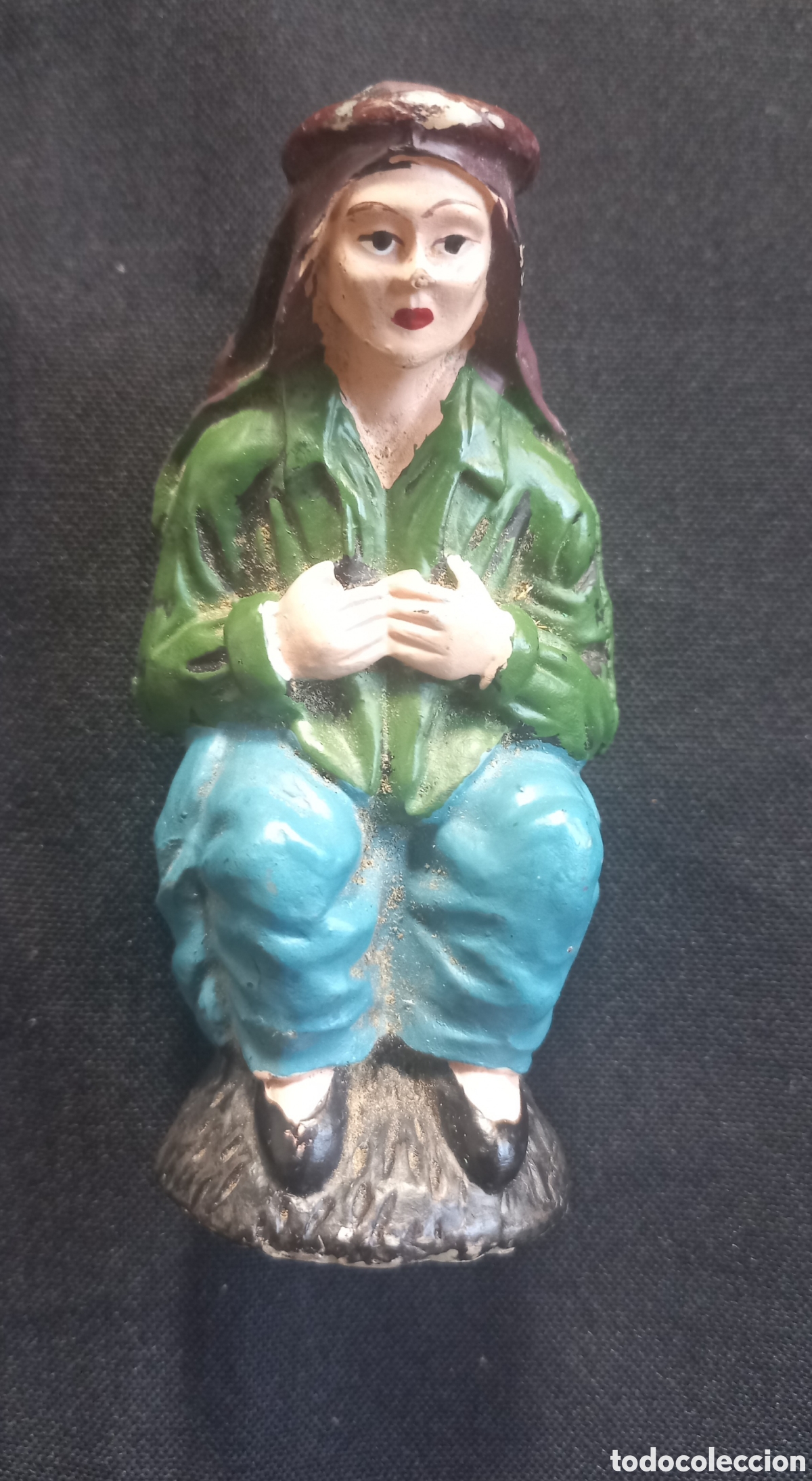 Figuras de Bel&eacute;n: FIGURA CAGANER PORTAL DE BELEN