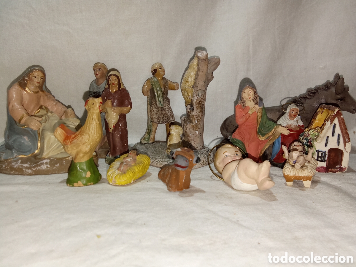 Figuras de Bel&eacute;n: LOTE VARIADO DE FIGURAS DE BEL&Eacute;N