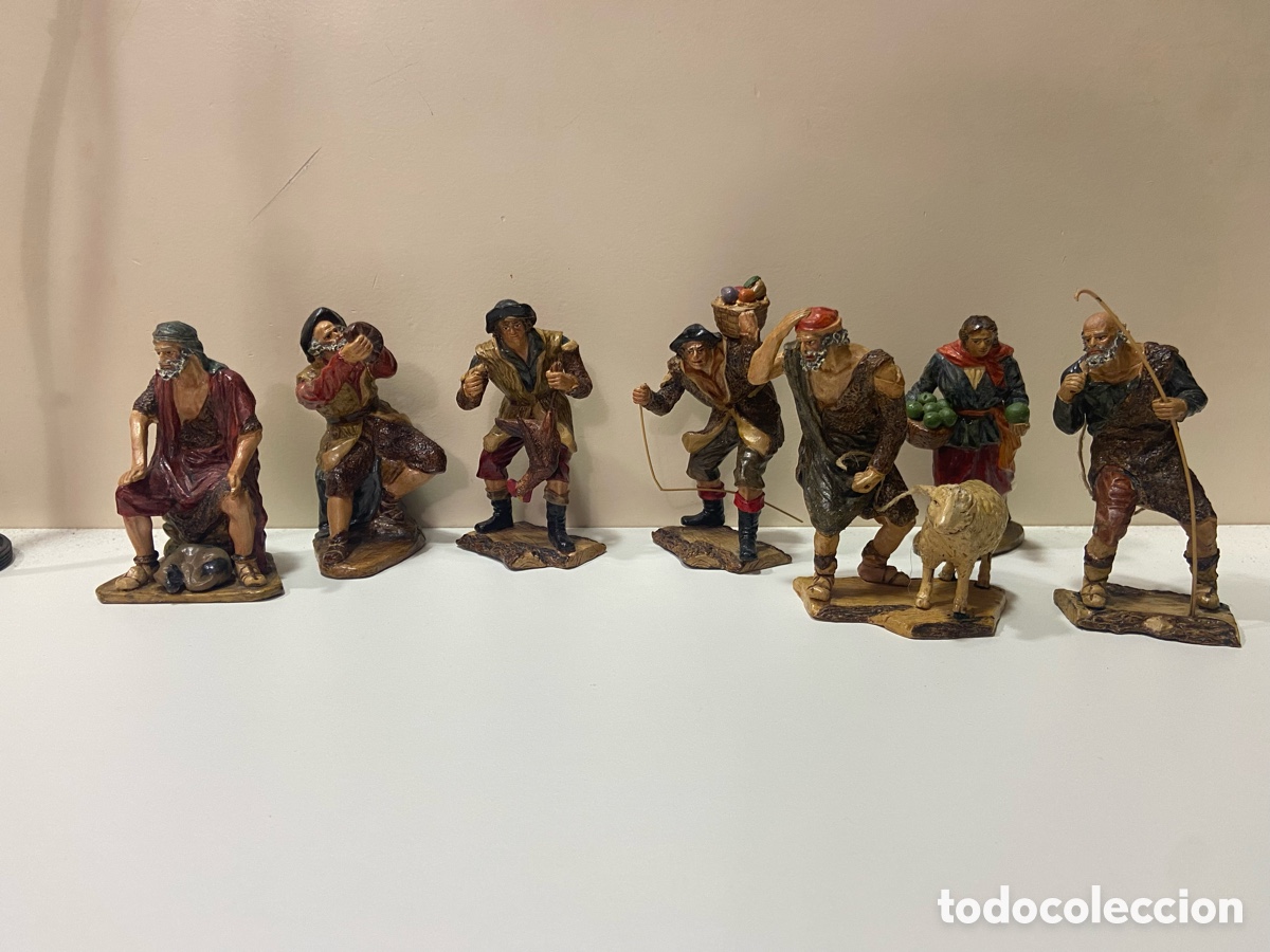 Statuine di Presepe: Belen figura pastores Murcia