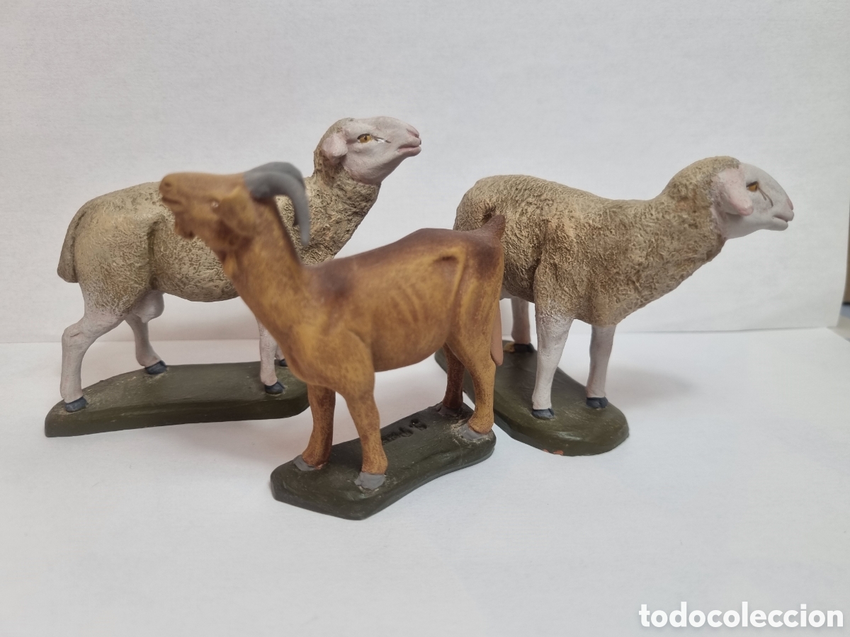 Figuras de Bel&eacute;n: Animales serie 16cm JOAQU&Iacute;N P&Eacute;REZ- BEL&Eacute;N PESEBRE OVEJAS CABRAS