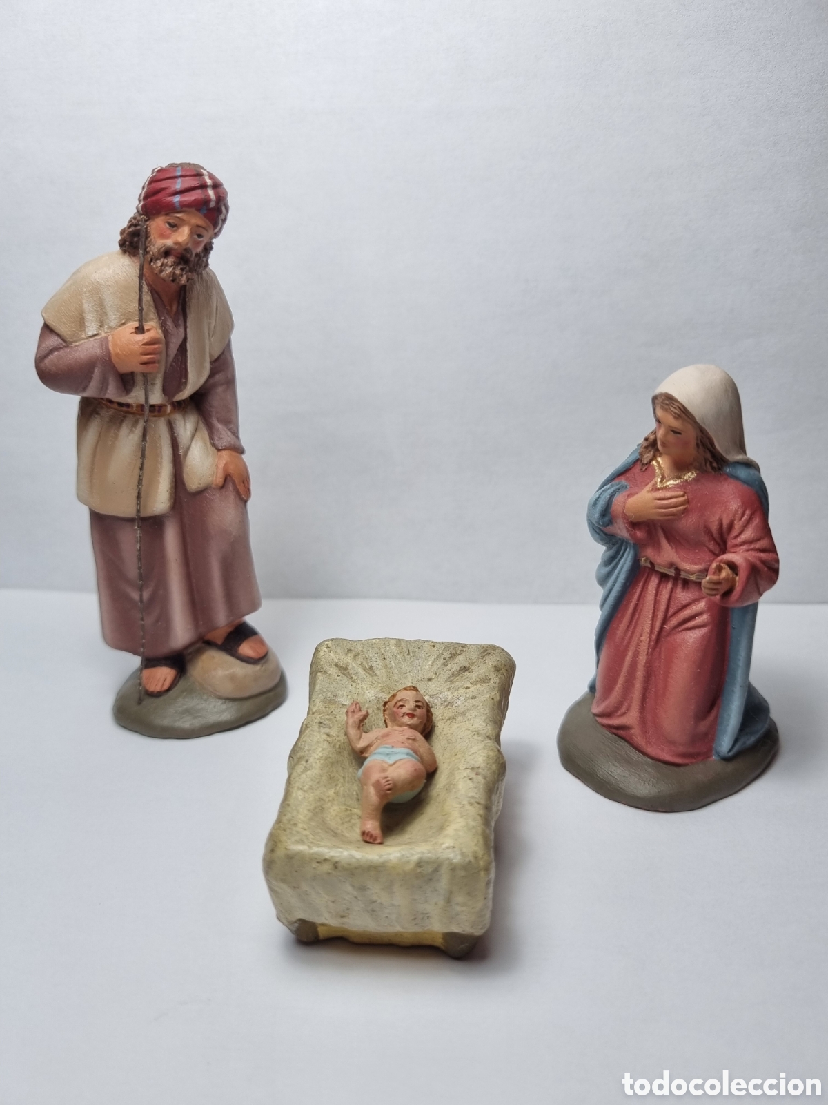 Figuren f&uuml;r Weihnachtskrippen: Nacimiento 10cm CASTELLS, DANIEL &oacute; SIMILAR (FIGURAS BEL&Eacute;N PESEBRE, NATIVIDAD, MISTERIO)