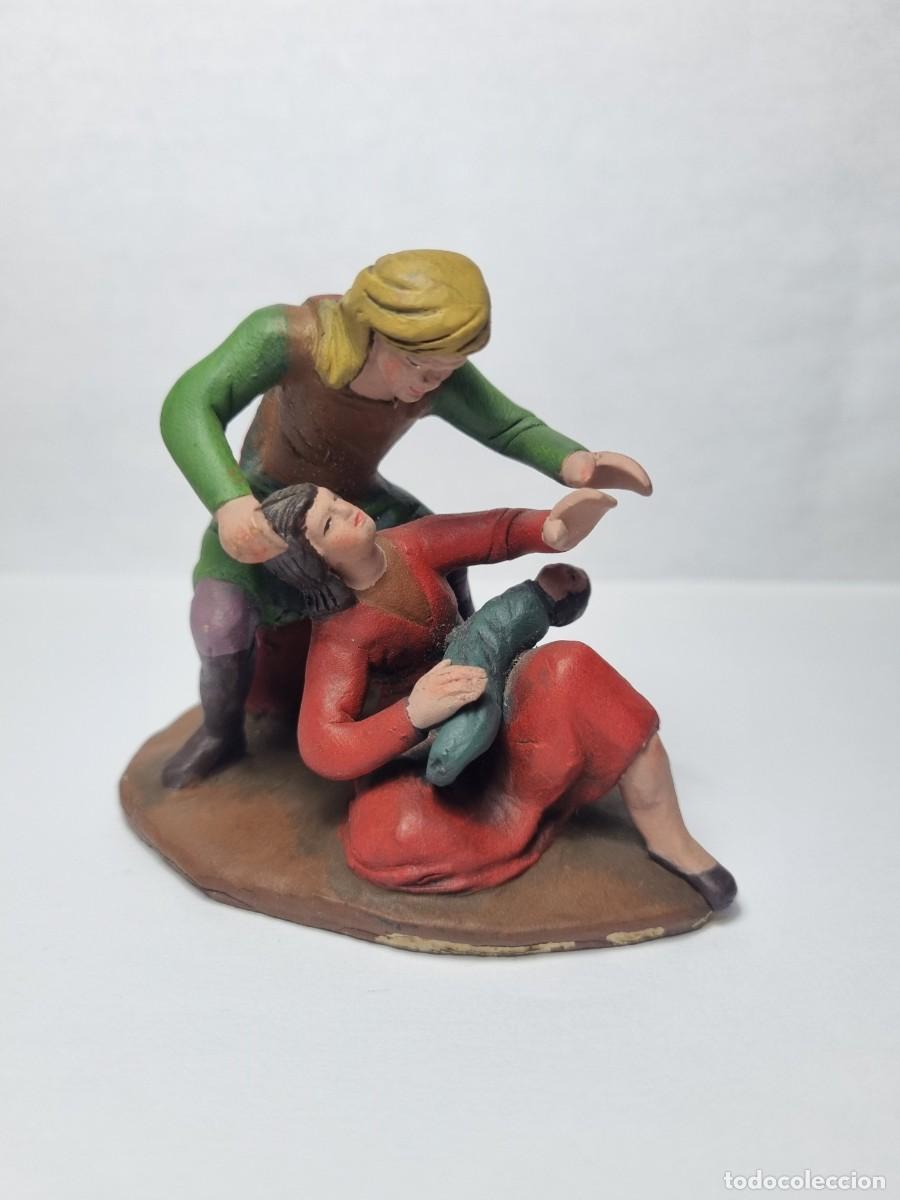 Figuras de Bel&eacute;n: Figura 7 cm ARTESAN&Iacute;A MURCIANA- BEL&Eacute;N PESEBRE BARRO