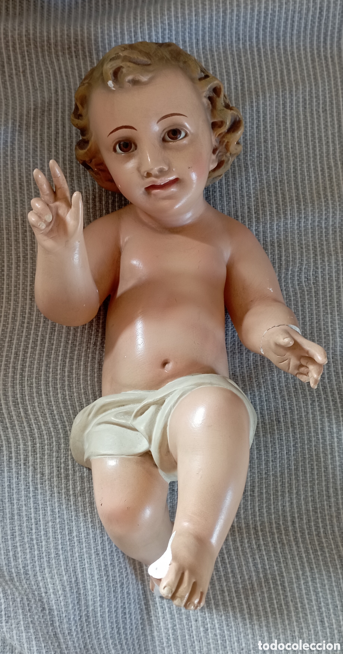 Figuras de Bel&eacute;n: Figura Ni&ntilde;o Jes&uacute;s para restaurar
