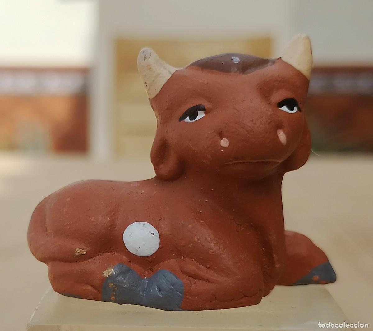 Figuras de Bel&eacute;n: Figura Bel&eacute;n Pesebre Nacimiento Terracota Barro Alborox