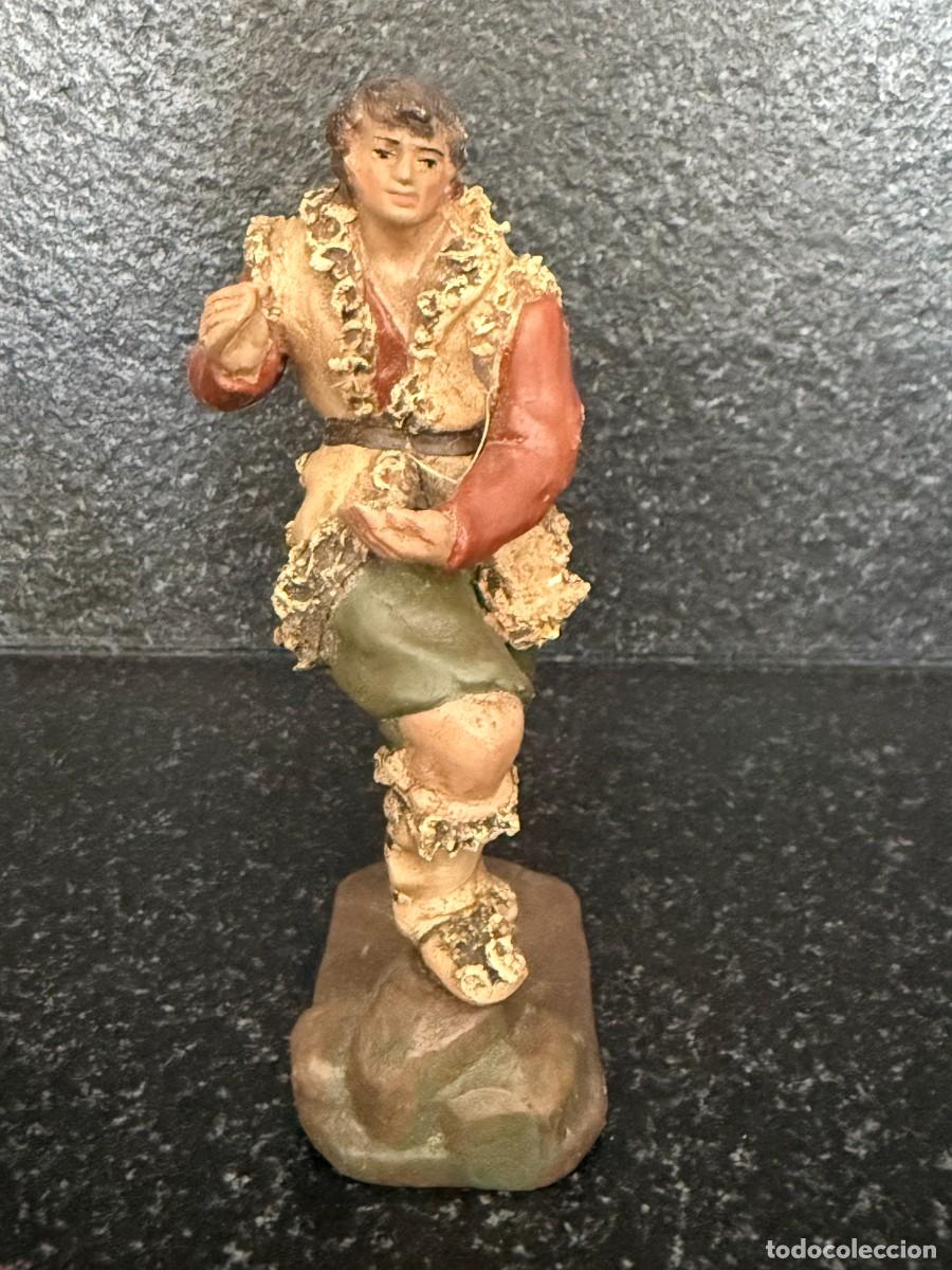 Figuras de Bel&eacute;n: FIGURA DE PASTOR DE BELEN DE TERRACOTA ORTIGAS SERIE 12 CM