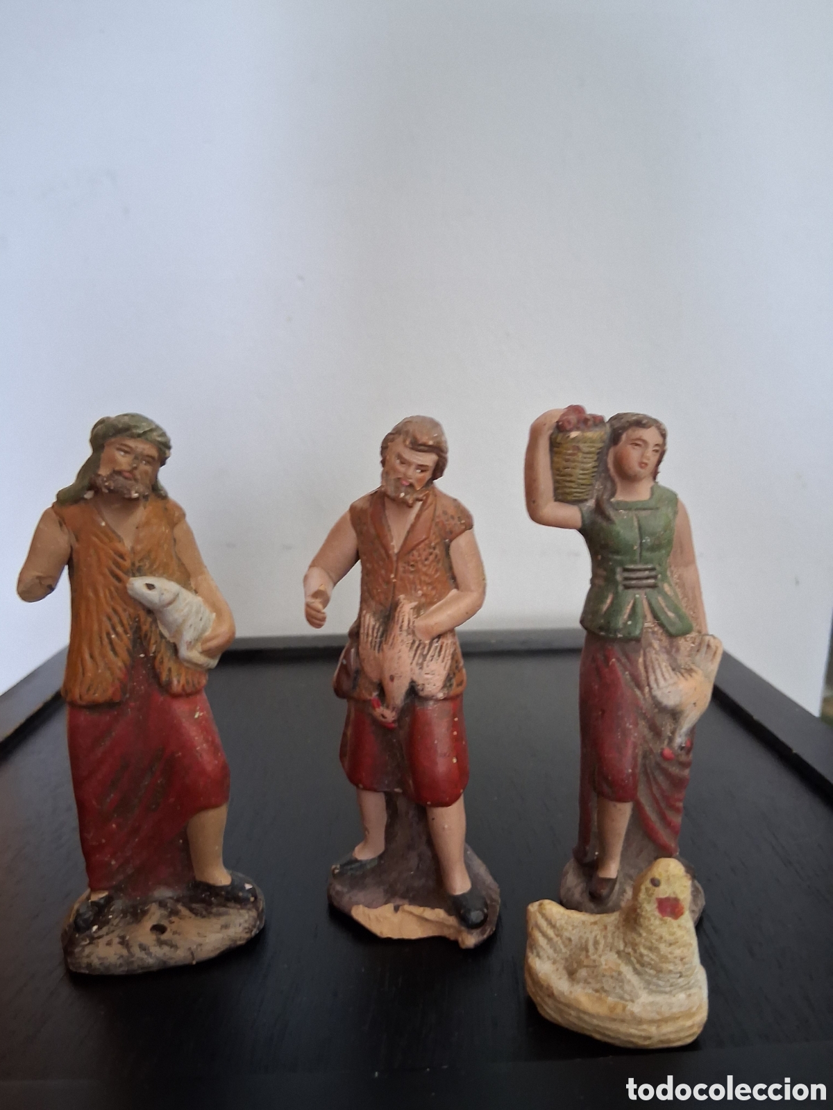 Figuras de Bel&eacute;n: Figuras de barro pesebre