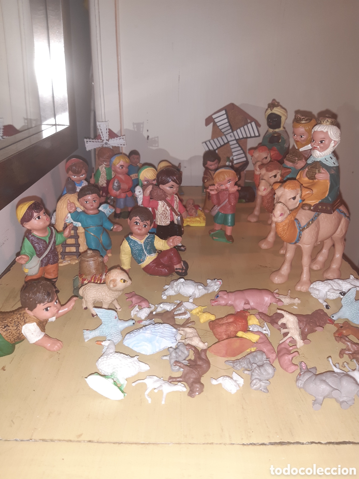 Figuras de Bel&eacute;n: Bel&eacute;n cabezones de pl&aacute;stico completo - Foto 7
