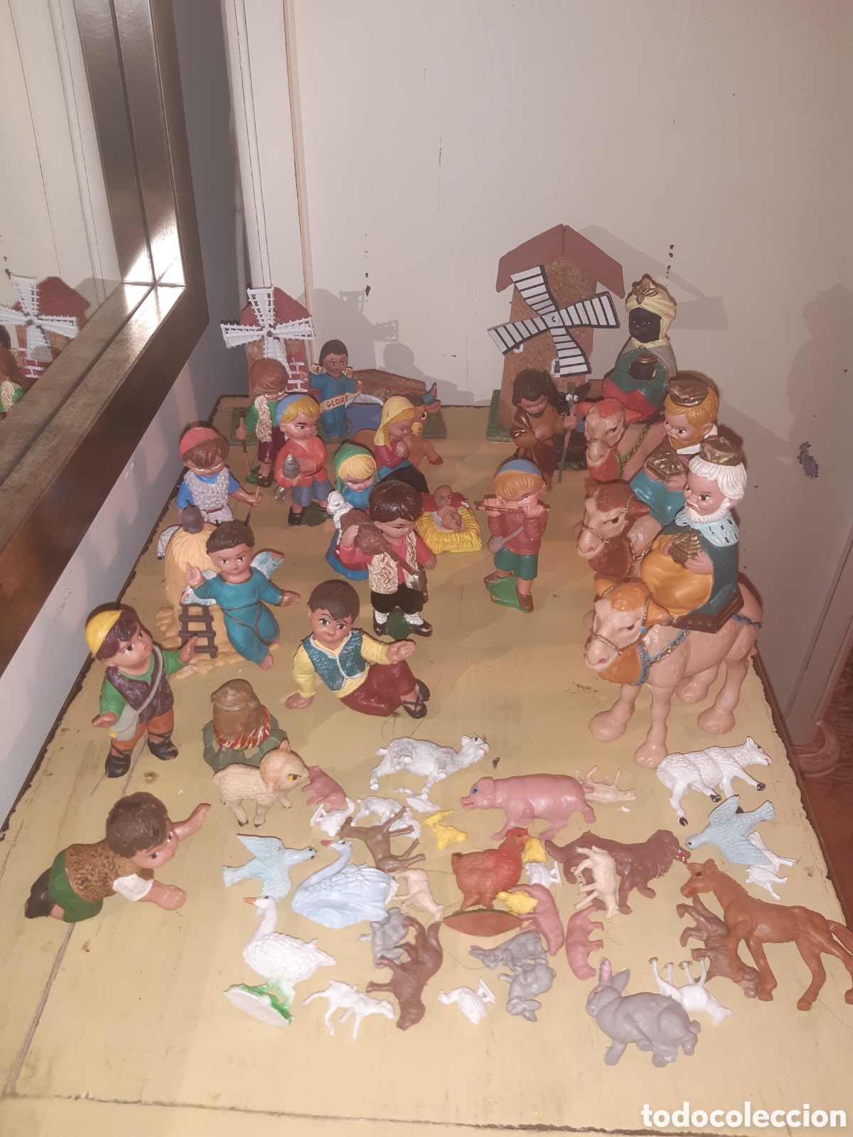 Figuras de Bel&eacute;n: Bel&eacute;n cabezones de pl&aacute;stico completo
