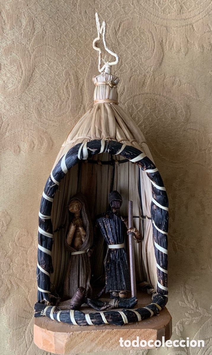 Figurines pour Cr&egrave;ches de No&euml;l: BELEN DE BURUNDI HECHO A MANO