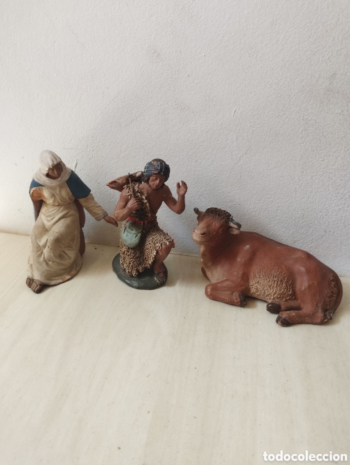 Figuras de Bel&eacute;n: FIGURAS EN TERRACOTA DEL ARTISTA DANIEL URSUEGUIA BELEN PESEBRE