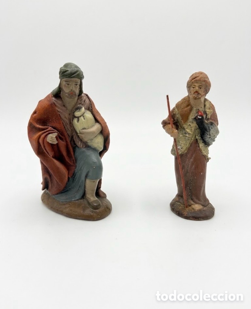 Figuras de Bel&eacute;n: Figuras Belen pastores
