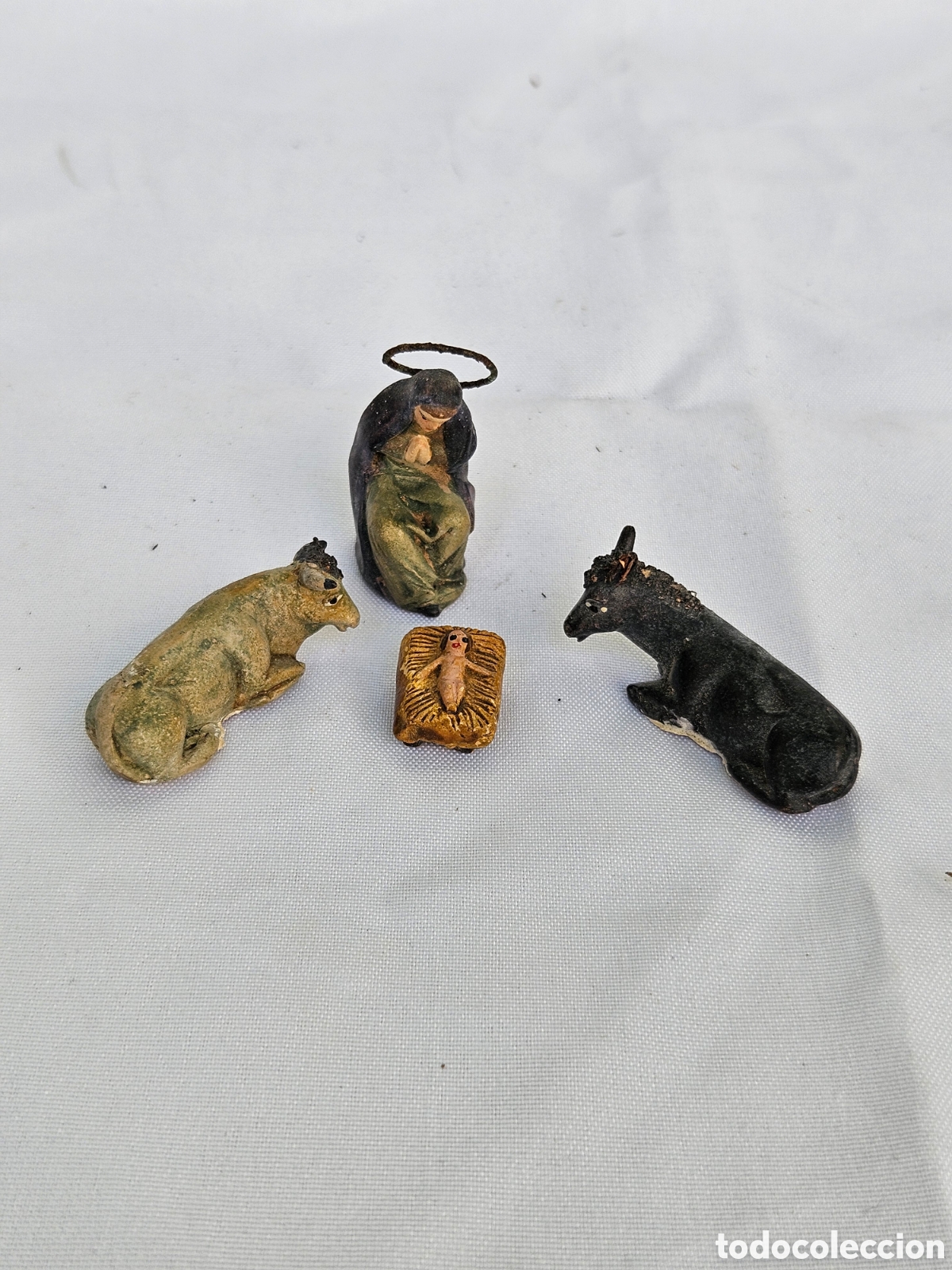 Figuras de Bel&eacute;n: FIGURA BELEN BARRO. NACIMIENTO