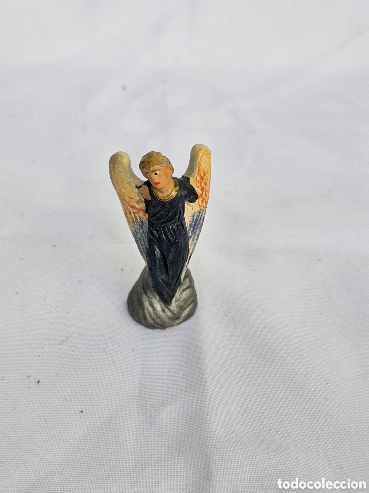 Figuras de Bel&eacute;n: FIGURA BELEN BARRO. ANGEL DE NACIMIENTO