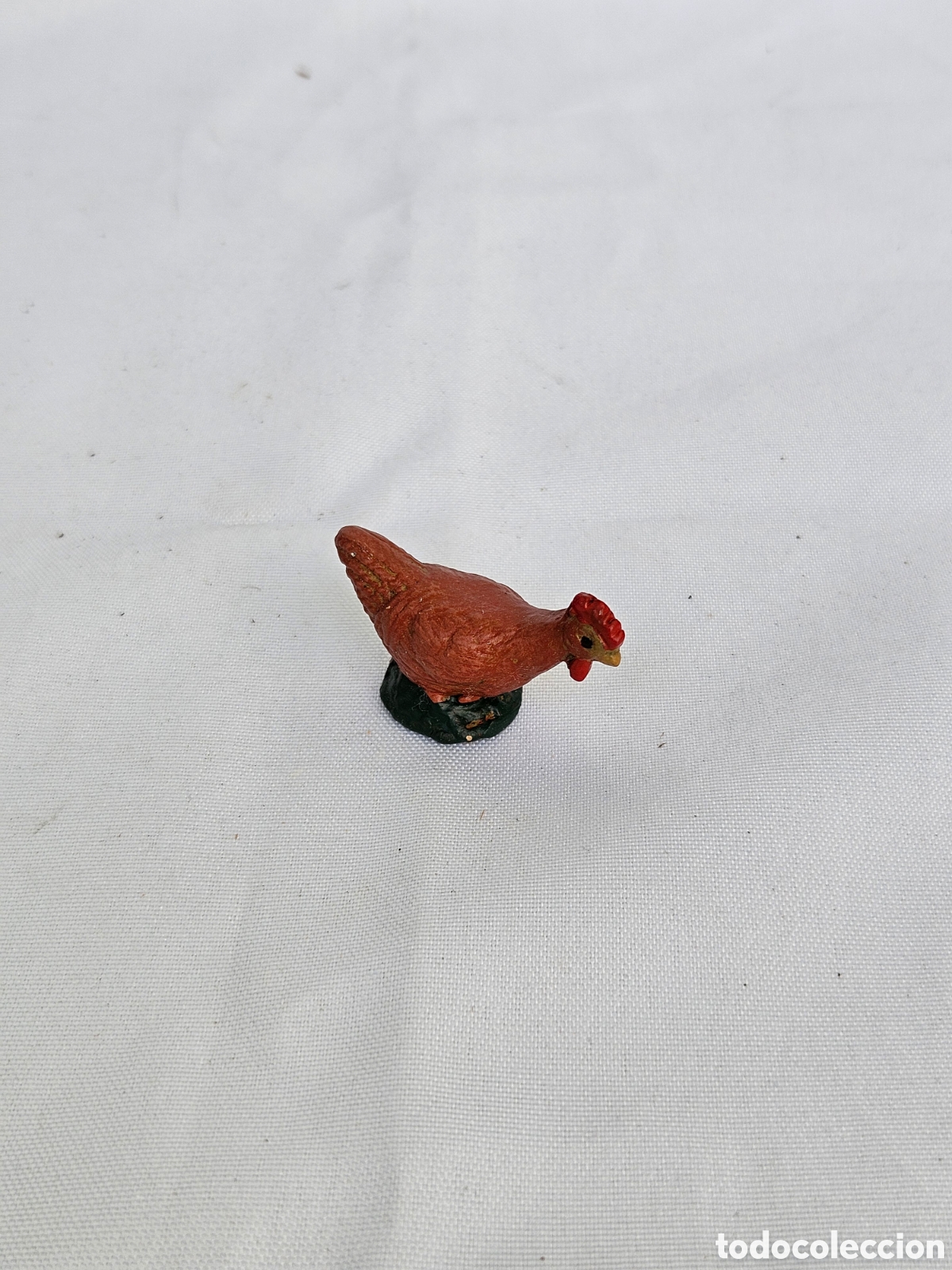 Figuras de Bel&eacute;n: FIGURA BELEN BARRO. GALLINA