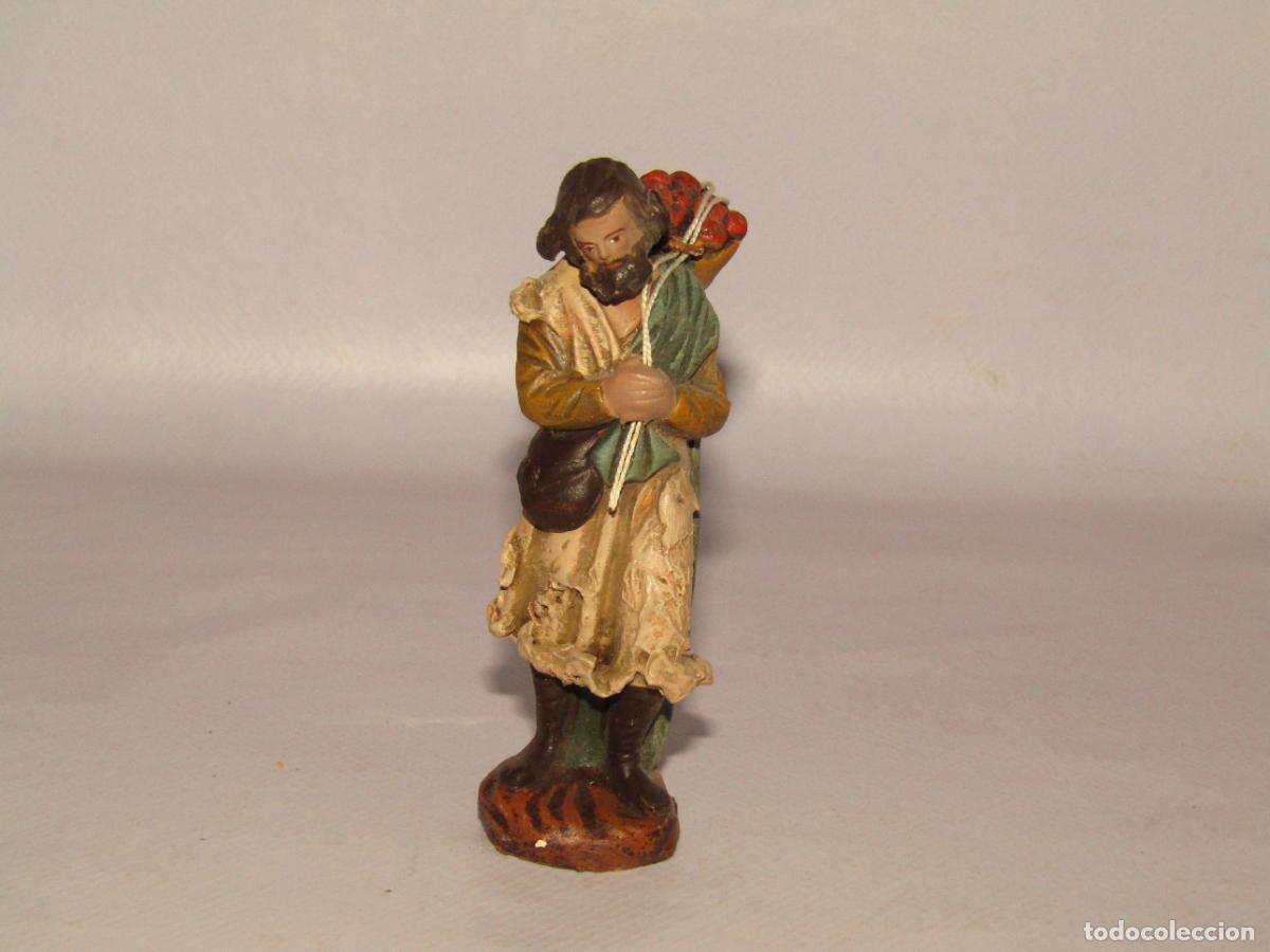 Figuras de Bel&eacute;n: Antigua Figura de Bel&eacute;n en Terracota Ref. 704 - 8 cm. de ORTIGAS