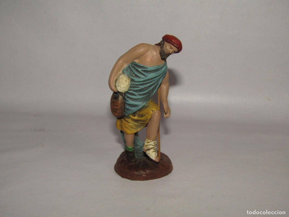 Figuras de Bel&eacute;n: Antigua Figura de Bel&eacute;n en Terracota Ref. 704 - 8 cm. de ORTIGAS