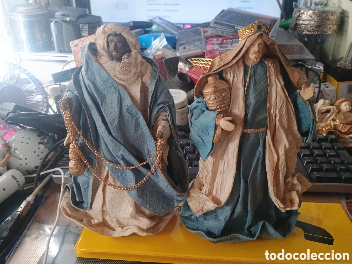 Figuras de Bel&eacute;n: REYES MAGO DE 20 CMS SEGUN FOTOS