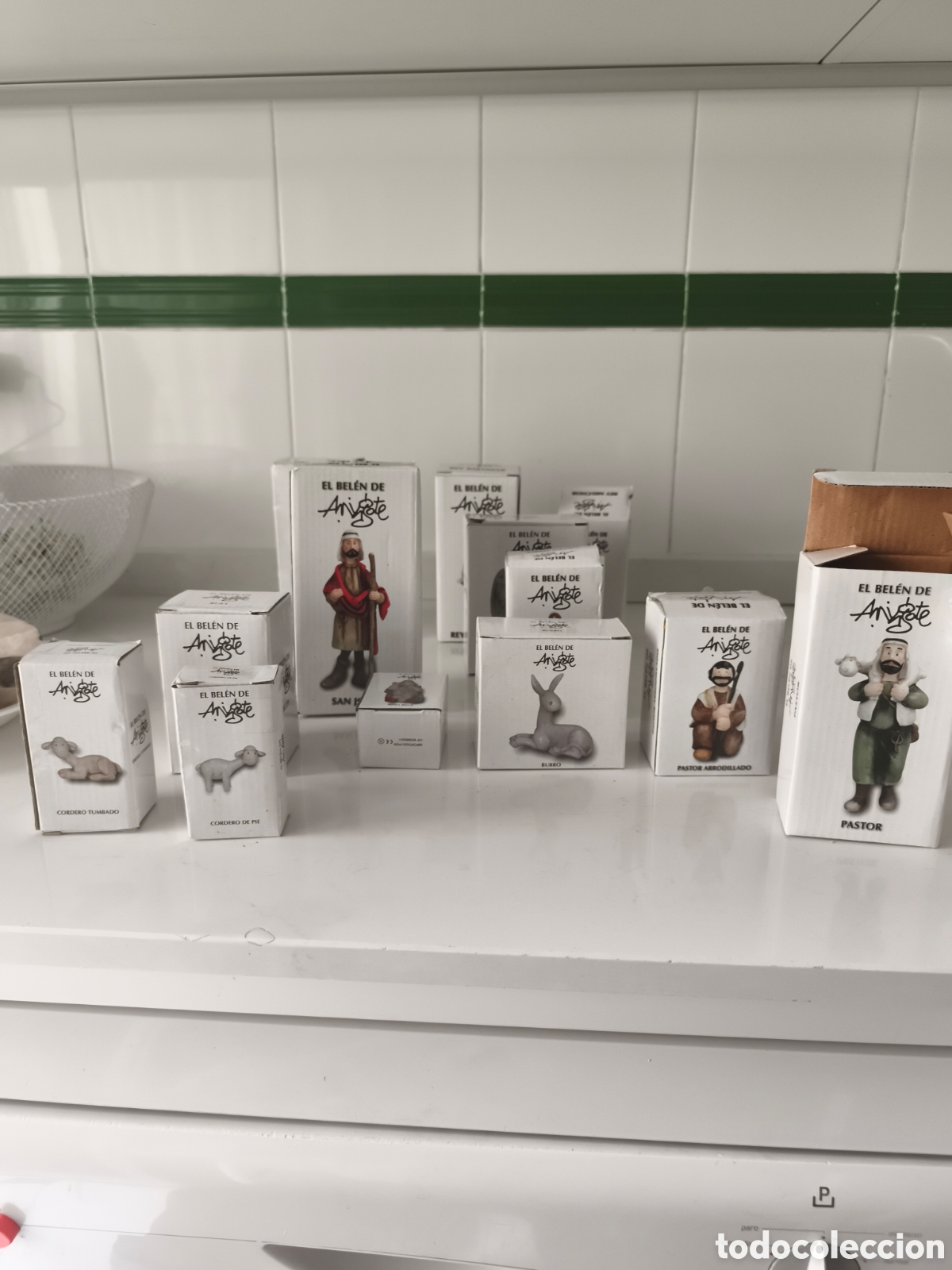 Figuras de Bel&eacute;n: Antiguo Bel&eacute;n dise&ntilde;ado por Mingote completo, en sus cajas , sin estrenar