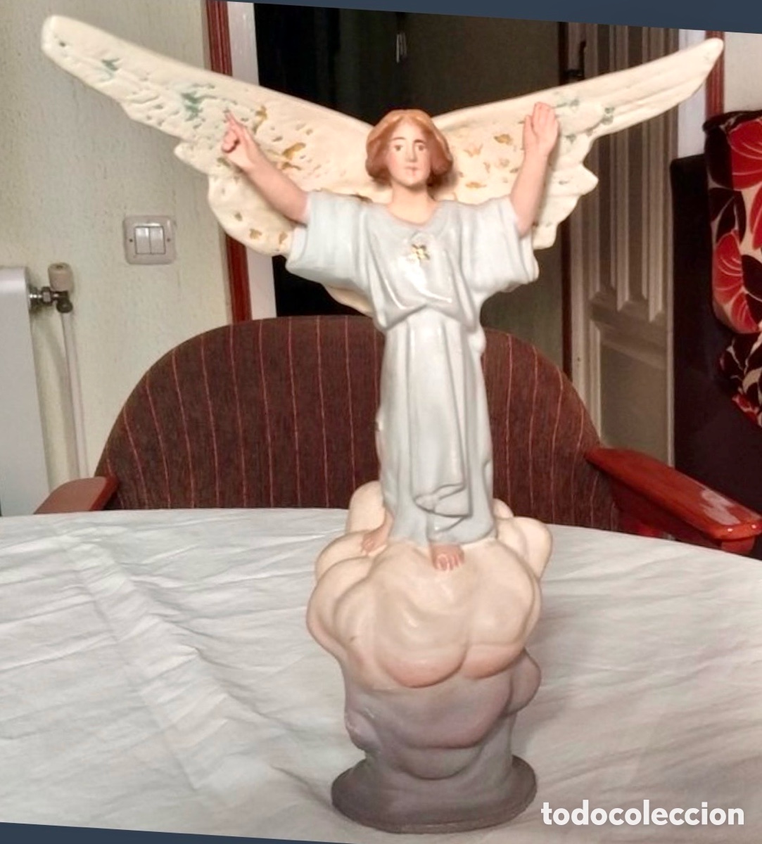 Figuras de Bel&eacute;n: Angel Anunciaci&oacute;n Bel&eacute;n Olot