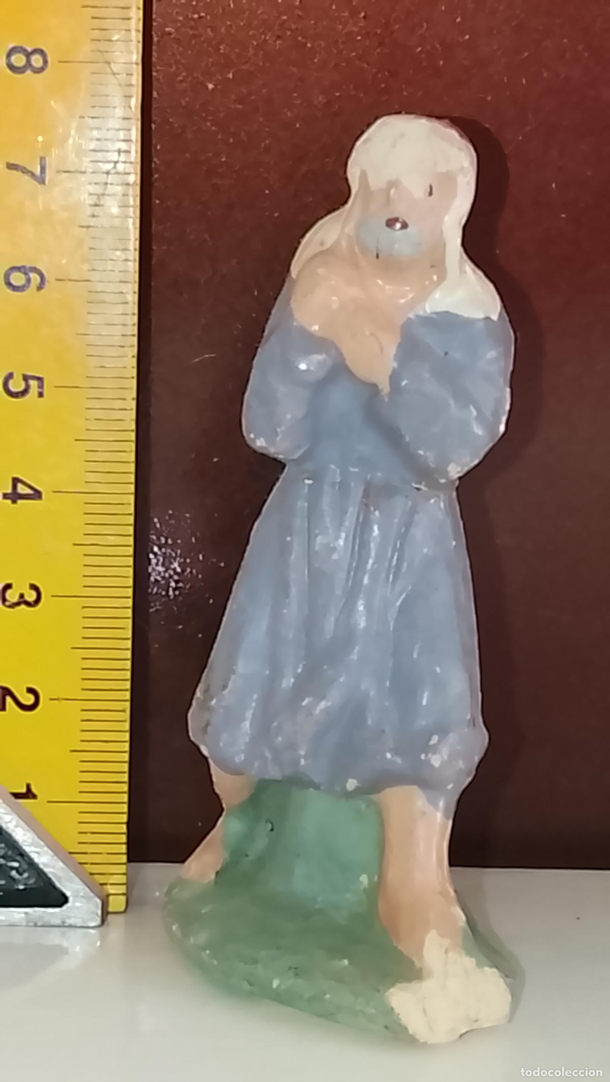 Figuras de Bel&eacute;n: FIGURA PORTAL DE BELEN NACIMIENTO BARRO TERRACOTA HECHO A MANO ANTIGUO