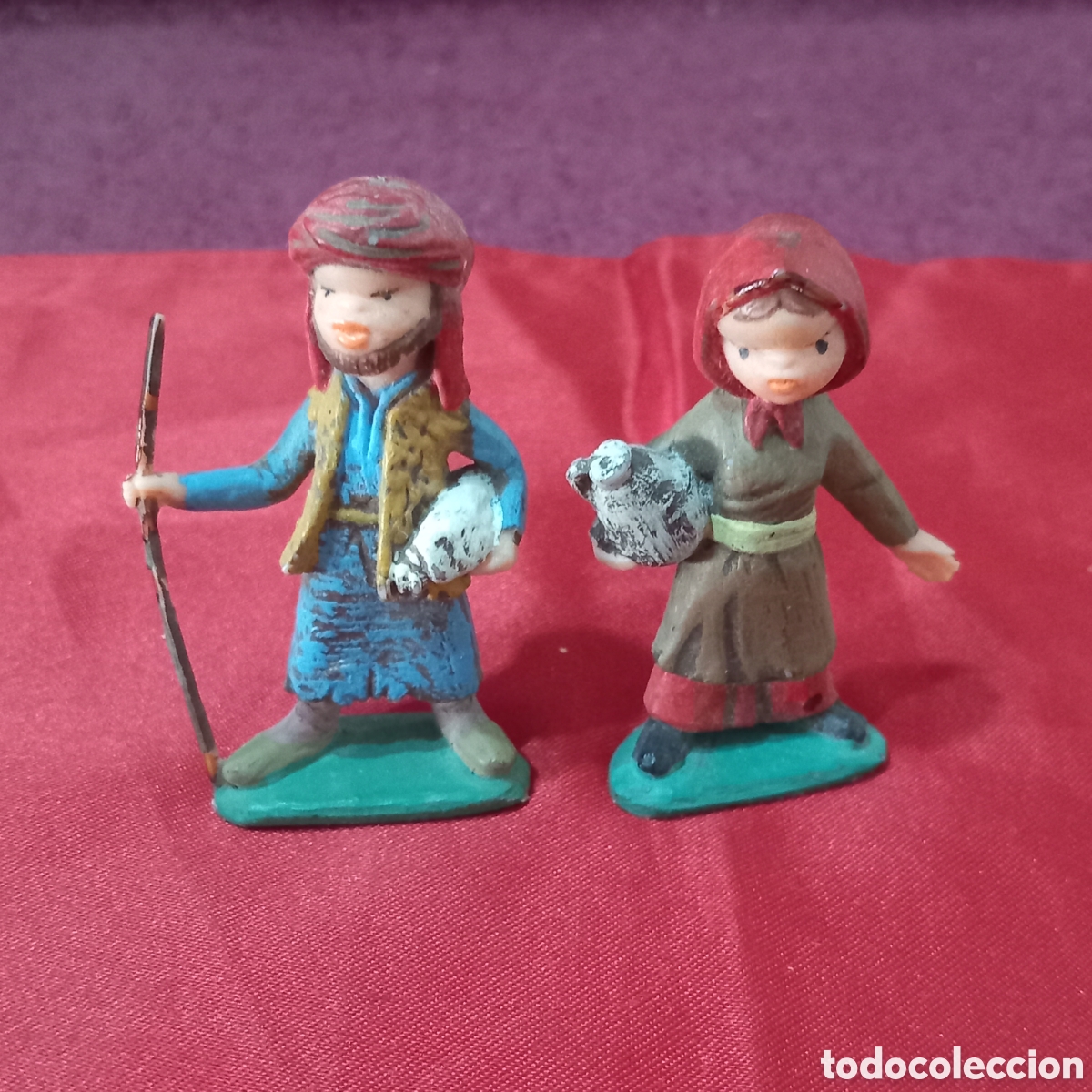 Figuras de Bel&eacute;n: ANTIGUAS FIGURITAS MIRETA ESTILIZADAS PARA BELEN