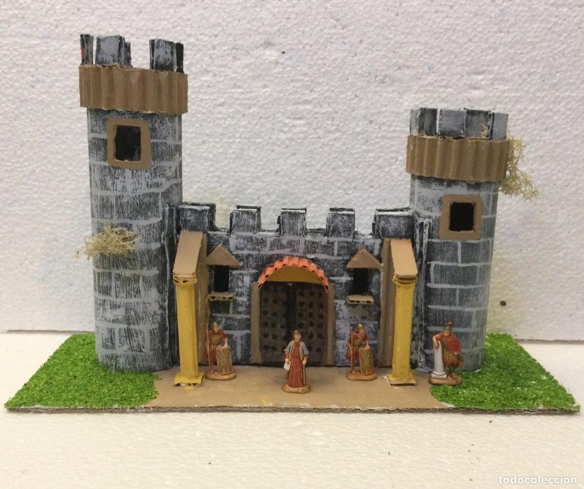 Figuras de Bel&eacute;n: Bel&eacute;n. Castillo de Herodes. 26 x8 x 20 (Sin figuras)