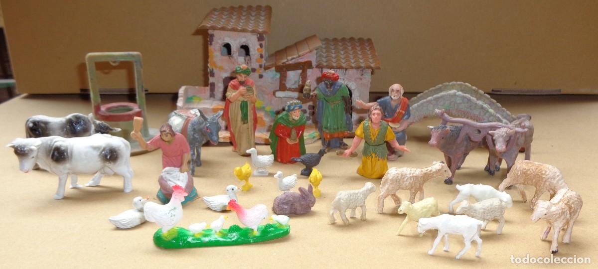 Figuras de Bel&eacute;n: FIGURAS DE BELEN VINTAGE PVC 'LOTE ESPECIAL ANIMALES'