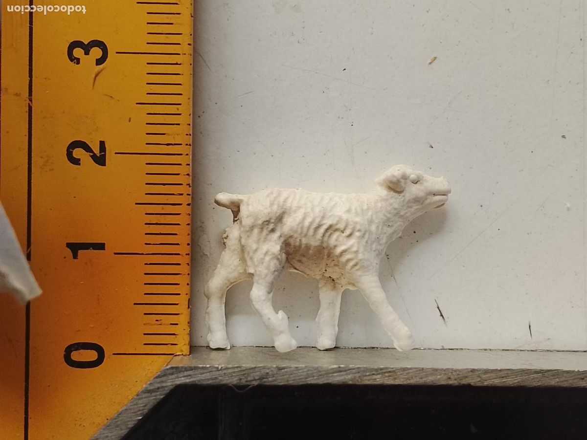 Figuras de Bel&eacute;n: antigua figura de portal de belen plastico duro nacimiento . OFERTA POR LOTES COMBINADOS