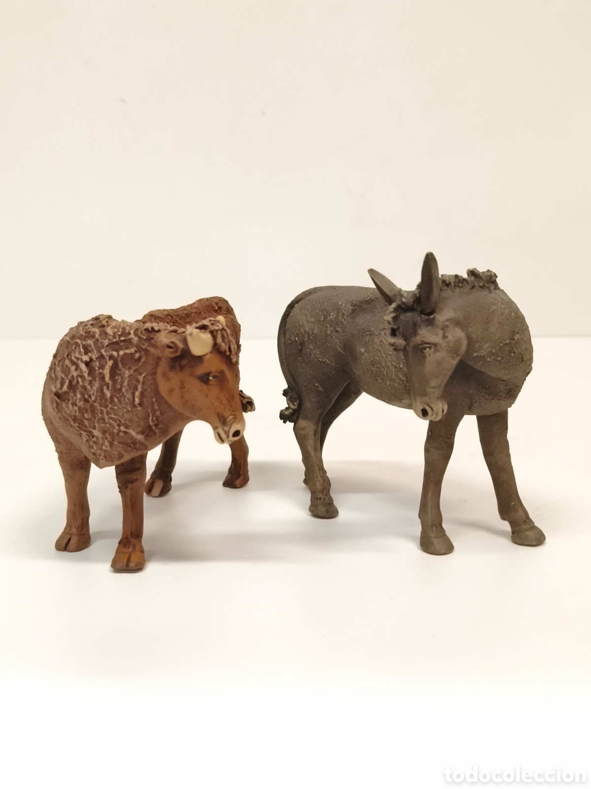 Figuras de Bel&eacute;n: Figuras de bel&eacute;n Buey y Mula Ortigas