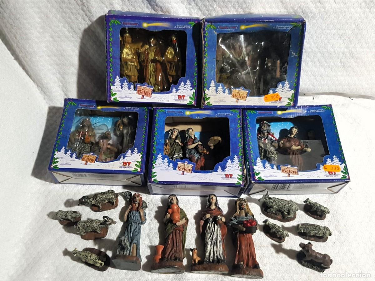Figuras de Bel&eacute;n: ANTIGUO STOCK DE FIGURAS EN CAJAS Y SUELTAS VINTAGE DE BEL&Eacute;N -BOYS TOYS S.A- ESPA&Ntilde;A