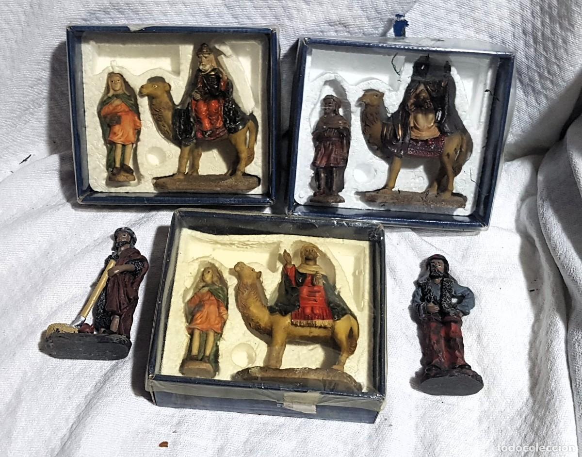 Figuras de Bel&eacute;n: LOTE ANTIGUO STOCK DE TIENDA FIGURAS DE BEL&Eacute;N